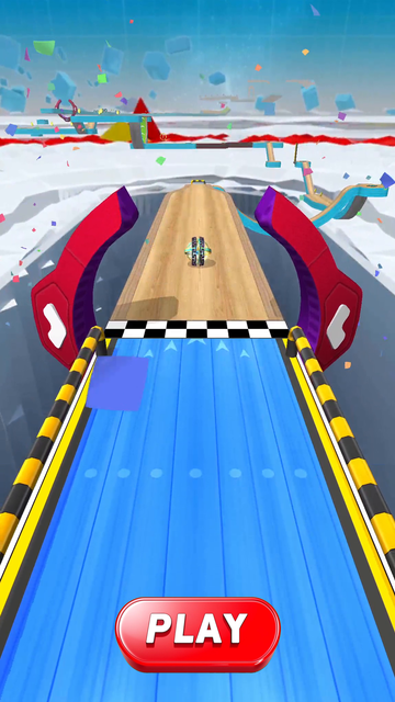 Sky Move Ball:Offline gameplay screenshot