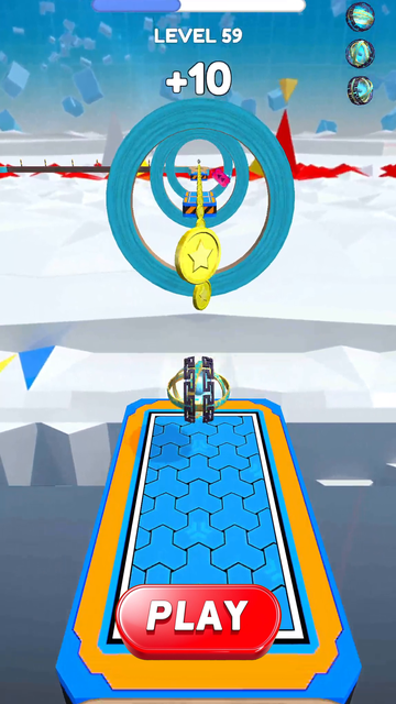 Sky Move Ball:Offline gameplay screenshot
